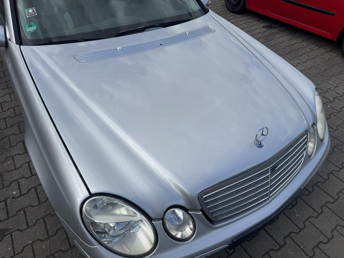 Mercedes E Klasse W211 S211 original Motorhaube 744 Brillantsilber Bj.2005